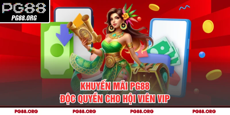 Khuyến mãi PG88 độc quyền cho hội viên VIP